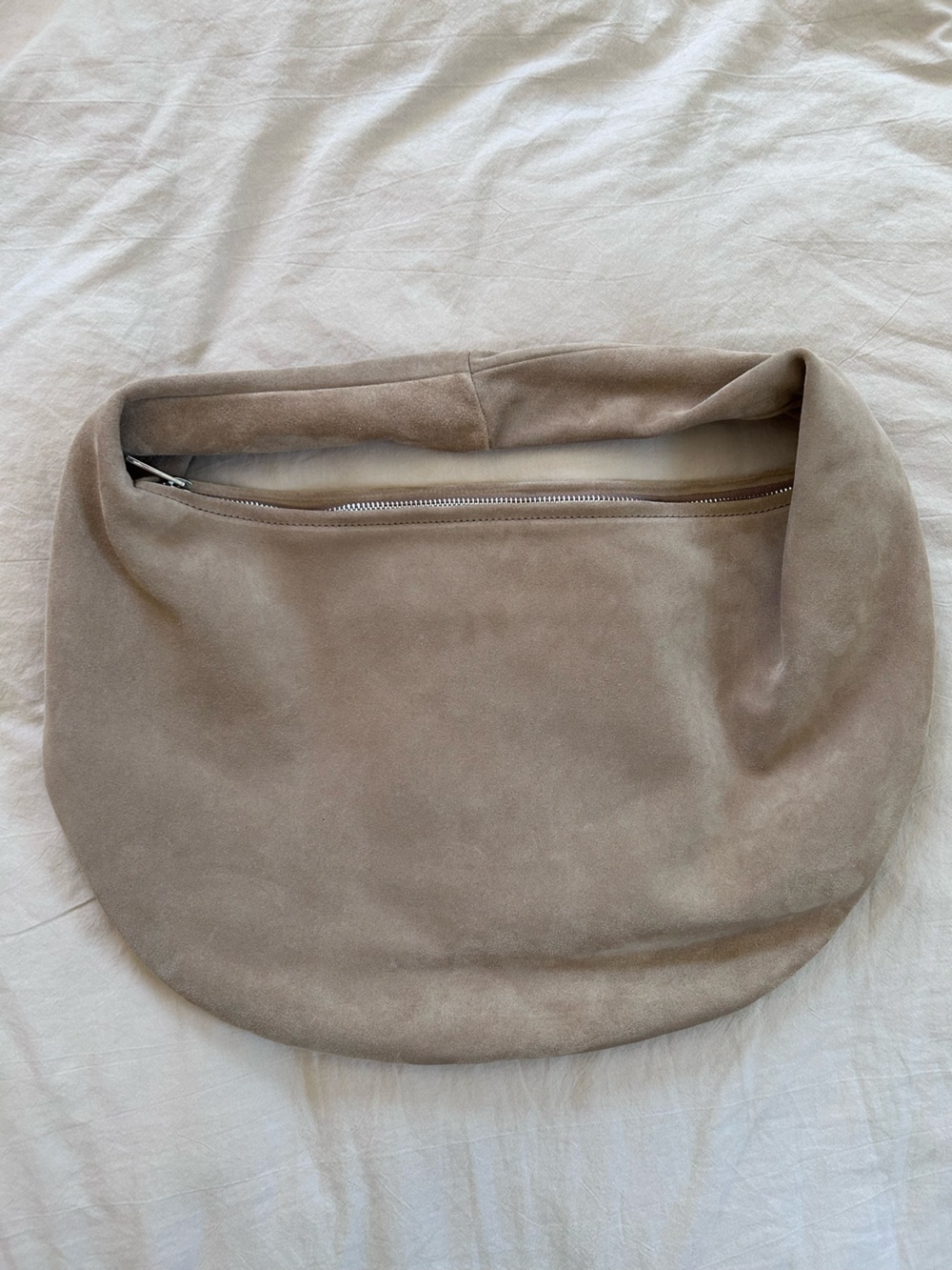 Flattered Alva Shoulder Bag Suede - Sand